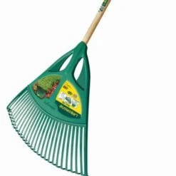 Balai à Gazon XL 27 Dents Manche Bois Certifié PEFC