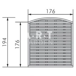 Brise Vue En Pin Rouge Du Nord Renaissance -Art-Garden Boutique brise vue en pin rouge du nord renaissance 2