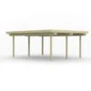 Carport Indépendant En Bois A22 471x599 Cm