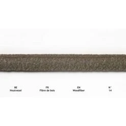 Cloture Renforcée Double Tressage Composite Fibre Arrondie