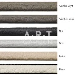 Cloture Renforcée Double Tressage Composite Fibre Arrondie Spécial Bord De Mer 11 Cloture Renforcée Double Tressage Composite Fibre Arrondie Spécial Bord De Mer -Art-Garden Boutique cloture renforcee double tressage composite fibre arrondie special bord de mer 5