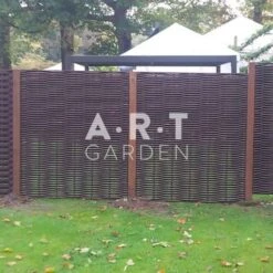 Cloture Simple Tressage Composite Fibre Arrondie Spécial Bord De Mer 8 Cloture Simple Tressage Composite Fibre Arrondie Spécial Bord De Mer -Art-Garden Boutique cloture simple tressage composite fibre arrondie special bord de mer 2