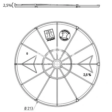 Correcteur De Pente 2,5% Pour Plot Dalle Jouplast 4 Correcteur De Pente 2,5% Pour Plot Dalle Jouplast – Image 4