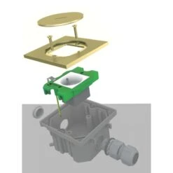 Couvercle Laiton Avec 1 Prise De Courant 16A 250V NF (France - Belgique) 5 Couvercle Laiton Avec 1 Prise De Courant 16A 250V NF (France - Belgique) -Art-Garden Boutique couvercle laiton avec 1 prise de courant 16a 250v nf france belgique 2