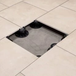 Dalle Grés Cérame PATIO CREAM 60 X 60 X 2 -Art-Garden Boutique dalle gres cerame patio cream 60 x 60 x 2 2