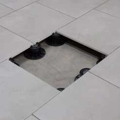 Dalle Grés Cérame PATIO GRIGIO 60 X 60 X 2 -Art-Garden Boutique dalle gres cerame patio grigio 60 x 60 x 2 2