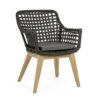 Fauteuil De Jardin MADISON Noir