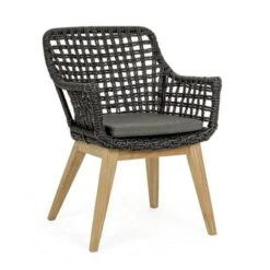 Fauteuil De Jardin MADISON Noir