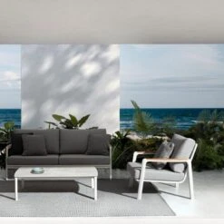 Fauteuil Lounge De Jardin JALISCO Blanc -Art-Garden Boutique fauteuil lounge de jardin jalisco blanc 5