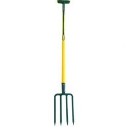 Fourche à Bêcher Douille - 30 Cm Manche Béquille Novagrip