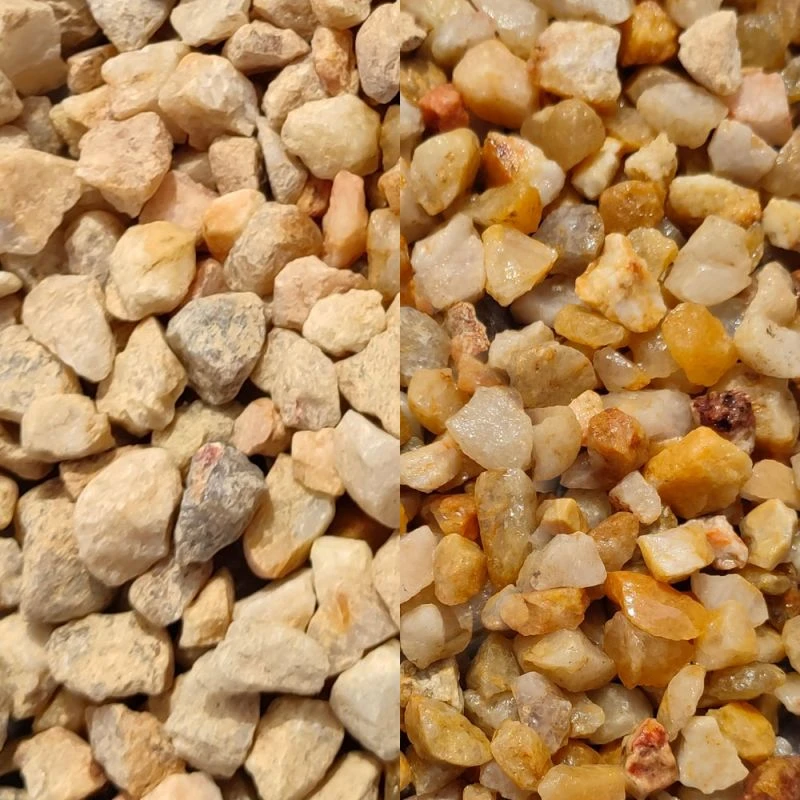 Gravier Ocre De Dordogne - 4/8 Mm - Roulé 1 Gravier Ocre De Dordogne - 4/8 Mm - Roulé