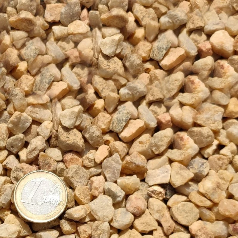 Gravier Ocre De Dordogne - 8/16 Mm - Concassé 2 Gravier Ocre De Dordogne - 8/16 Mm - Concassé – Image 2