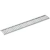 Grille Acier Galvanisé Clipsable 1000x130mm - Caniveau Standard Classe A15