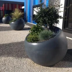 Jardinière Boule Maximo Papi - 580 L Avec Ou Sans Contre Bac -Art-Garden Boutique jardiniere boule maximo papi 580 l avec ou sans contre bac 3