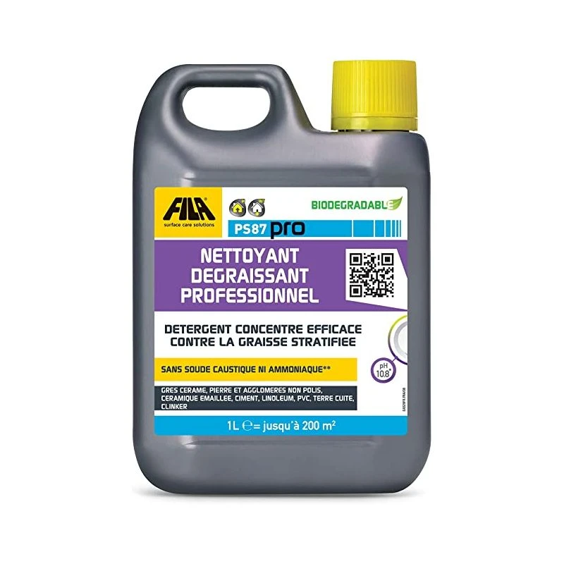 Fila Nettoyant Dégraissant PS87 PRO 1L 1 Fila Nettoyant Dégraissant PS87 PRO 1L