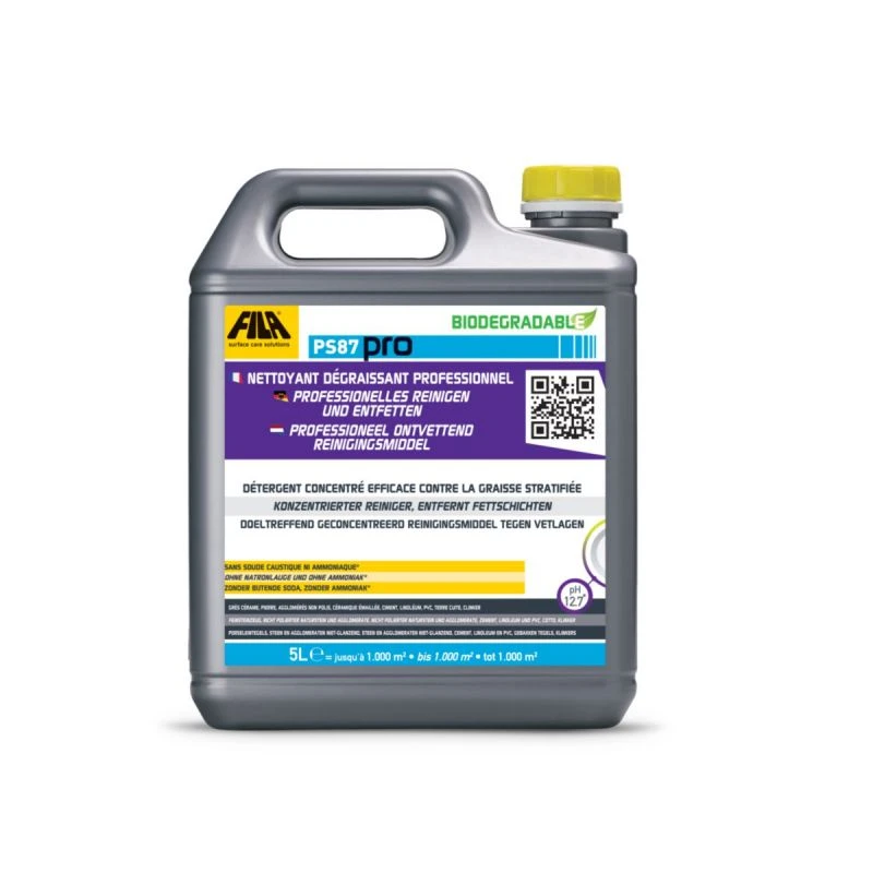 Fila Nettoyant Dégraissant PS87 PRO 5L 1 Fila Nettoyant Dégraissant PS87 PRO 5L