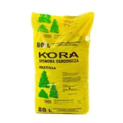 Paillage : Ecorce De Pin - Tout Type De Sol - Sac De 80L