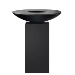Plancha B100 Noir Avec Socle Ouvert