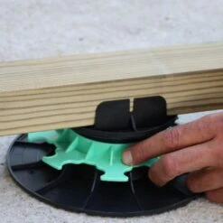 Plot Terrasse Pour Lambourde Réglable 50/80 Mm JOUPLAST -Art-Garden Boutique plot terrasse pour lambourde reglable 50 80 mm jouplast 3