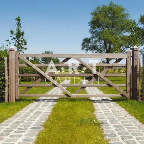 Portail Bois Exotique Duke 1 Portail Bois Exotique Duke