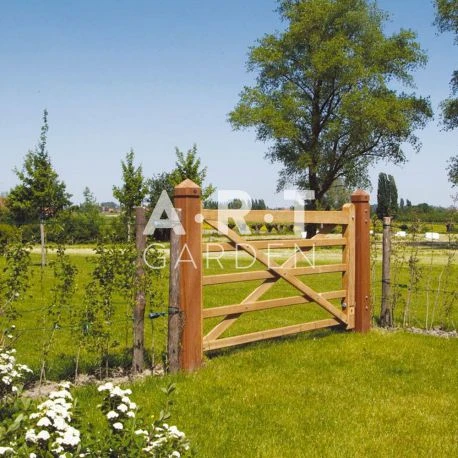 Portillon Bois Exotique Duke 2 Portillon Bois Exotique Duke – Image 2