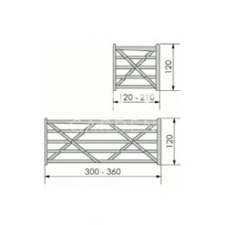 Portillon Bois Exotique Duke 9 Portillon Bois Exotique Duke -Art-Garden Boutique portillon bois exotique duke 4