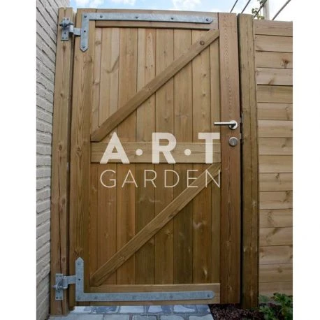 Portillon En Pin Rouge Du Nord Misto Bis 2 Portillon En Pin Rouge Du Nord Misto Bis – Image 2