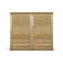 Portillon En Pin Rouge Du Nord Robust 176 X 272 CM