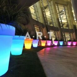 Pot Lumineux Rond Azuro Papi - 22L, 30L Ou 50L