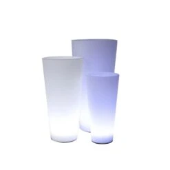 Pot Lumineux Rond Verso Papi - Nomade Ou Sur Prise Secteur - 9L, 17L Ou 33L