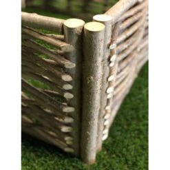 Potager Carré En Noisetier Tressage Horizontal - 4 Tailles Disponibles -Art-Garden Boutique potager carre en noisetier tressage horizontal 4 tailles disponibles 3