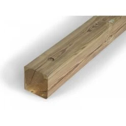 Poteau Bois 13,5x13,5x230cm Pour Cloture Ou Portail Rancho Collstrop