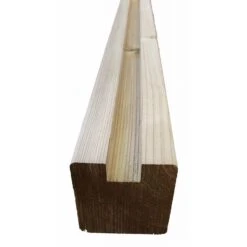 Poteau Rainuré Départ Et Fin Pour Lame De 28 Mm