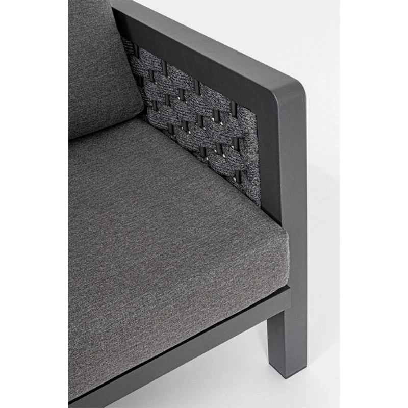 Salon De Jardin 5 Places OTAVIO Anthracite 6 Salon De Jardin 5 Places OTAVIO Anthracite – Image 6