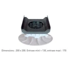 Support Caillebotis 200x200 Mm Pour Terrasse Dalle -Art-Garden Boutique support caillebotis 200x200 mm pour terrasse dalle 3