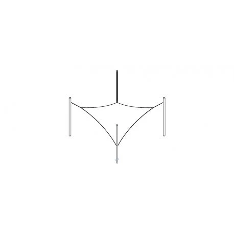 Voile D'ombrage Design Carré 4m Ingenua 1 Voile D'ombrage Design Carré 4m Ingenua